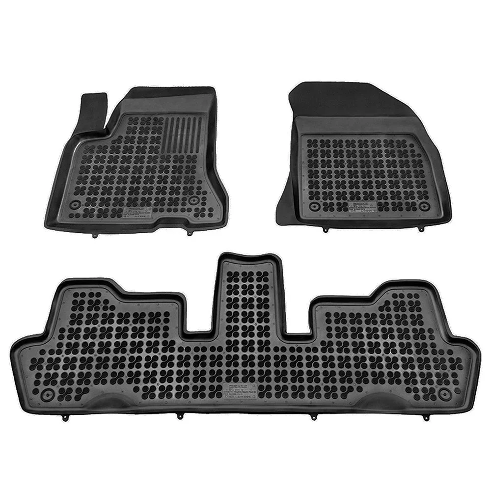 Φωτογραφία προϊόντος: Citroen C4 Picasso (2006-2013) λαστιχένια μαύρα πατάκια σκαφάκια Rezaw Plast - 3τμχ