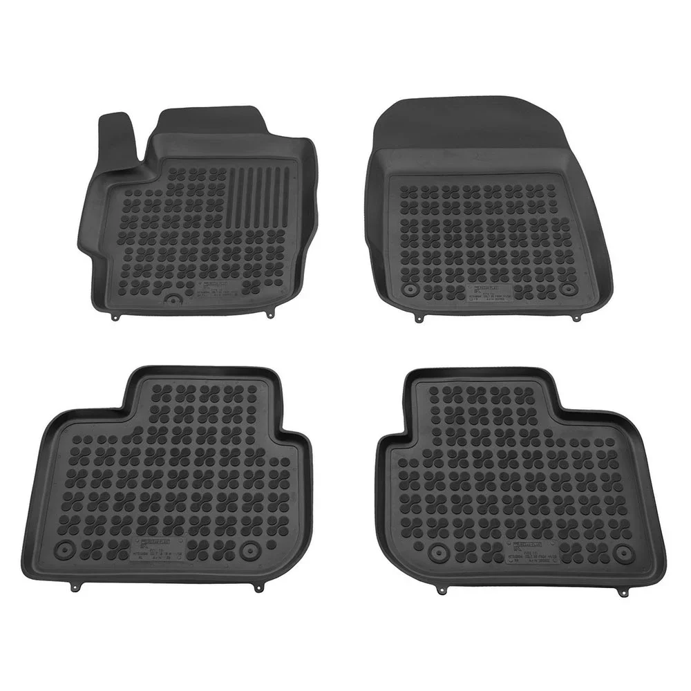 Φωτογραφία προϊόντος: Mitsubishi Colt (2009-2012) 3D Facelift λαστιχένια μαύρα πατάκια σκαφάκια Rezaw Plast - 4τμχ
