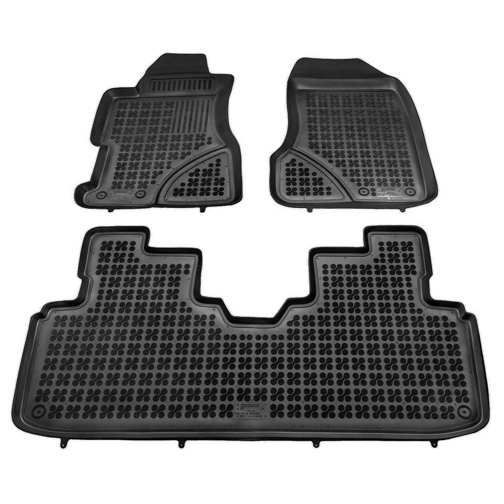 Φωτογραφία προϊόντος: Honda Civic (2001-2005) 5D λαστιχένια μαύρα πατάκια σκαφάκια Rezaw Plast - 3τμχ