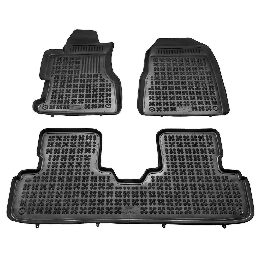 Φωτογραφία προϊόντος: Honda Civic (2001-2005) 3D λαστιχένια μαύρα πατάκια σκαφάκια Rezaw Plast - 3τμχ