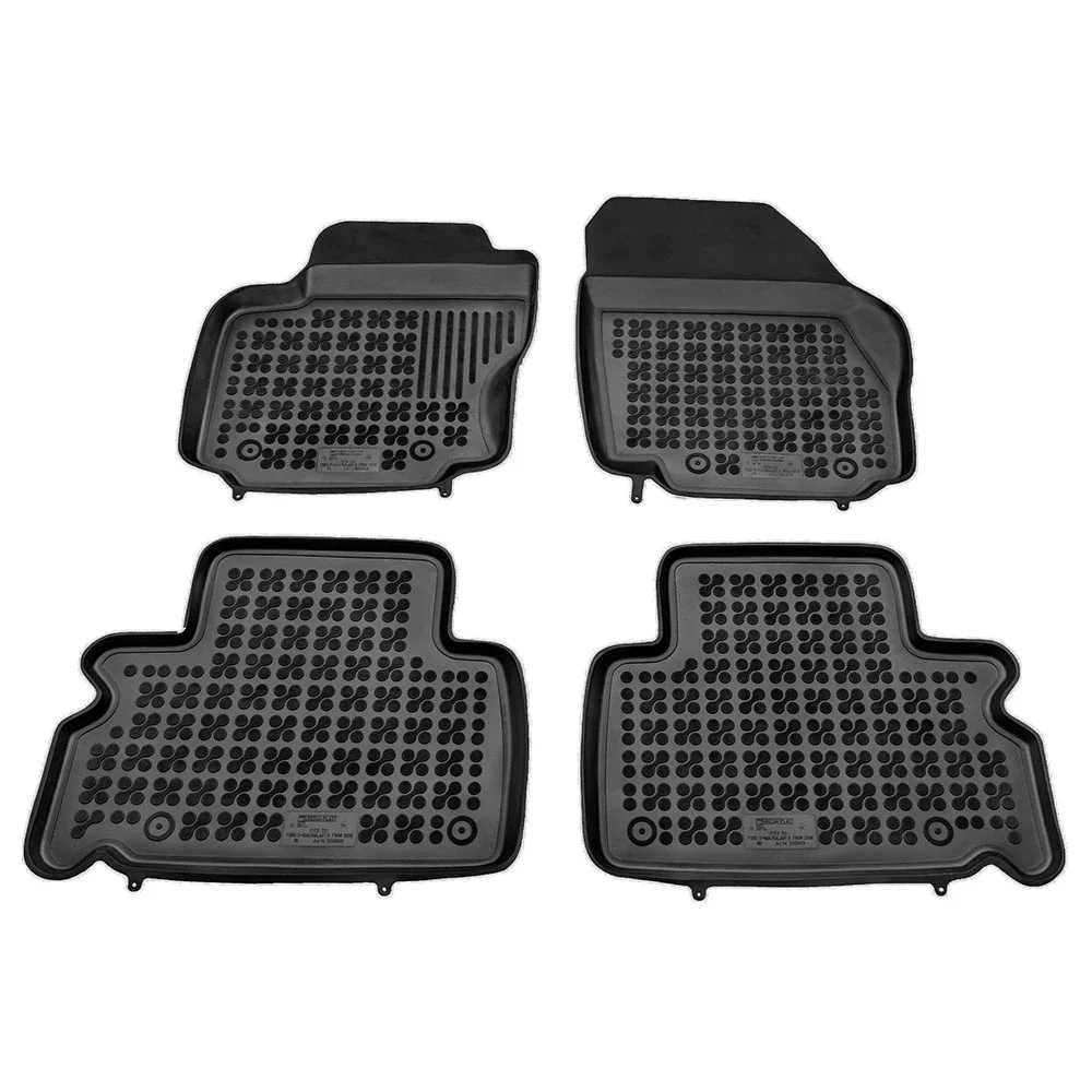 Φωτογραφία προϊόντος: Ford S-Max (2006-2015) / Ford Galaxy II (2006-2015) λαστιχένια μαύρα πατάκια σκαφάκια Rezaw Plast - 4τμχ