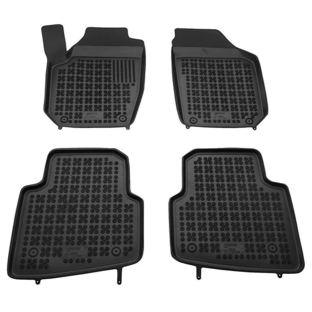 Φωτογραφία προϊόντος: Skoda Roomster (2006-2015) λαστιχένια μαύρα πατάκια σκαφάκια Rezaw Plast - 4τμχ