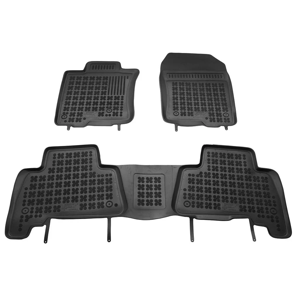 Φωτογραφία προϊόντος: Toyota Land Cruiser J150 (2010+) λαστιχένια μαύρα πατάκια σκαφάκια Rezaw Plast - 3τμχ
