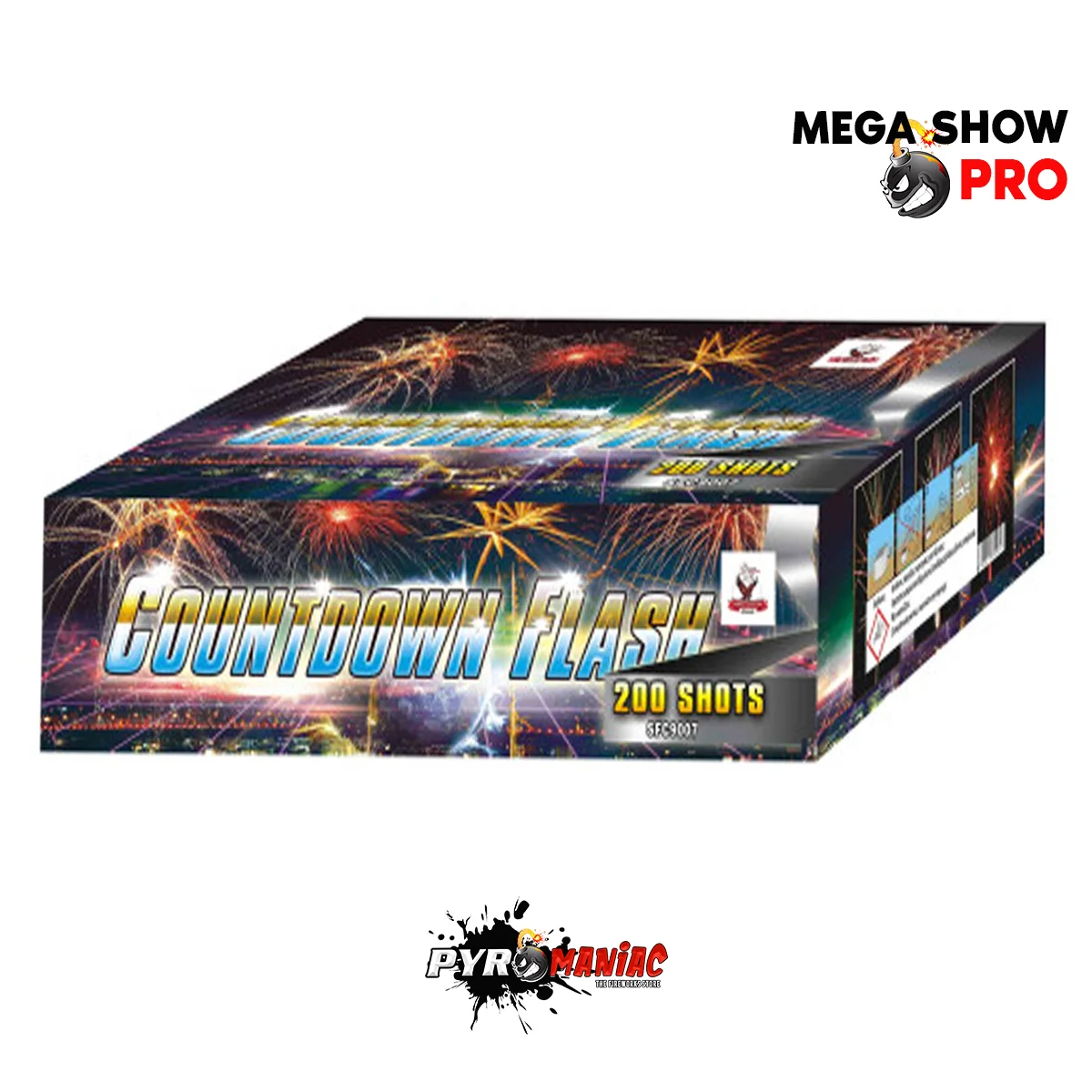 Φωτογραφία προϊόντος: OEM Πυροτεχνήματα Countdown Flash 200 Βολών