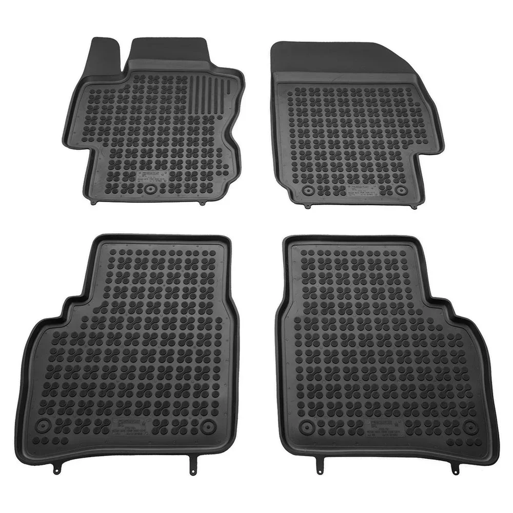 Φωτογραφία προϊόντος: Nissan Note (2006-2013) λαστιχένια μαύρα πατάκια σκαφάκια Rezaw Plast - 4τμχ