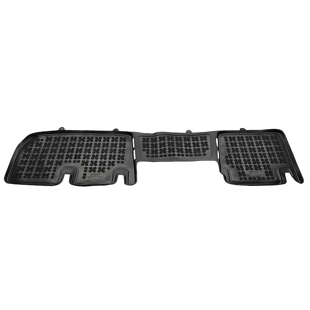 Φωτογραφία προϊόντος: Rezaw Plast Renault Trafic / Οpel Vivaro (2014-2019) / Fiat Talento / Nissan NV300 (2006-2020) 2η σειρά καθισμάτων, με αεραγωγούς, με την πόρτα επιβατών στη δεξιά πλευρά λαστιχένιο μαύρο πατάκ