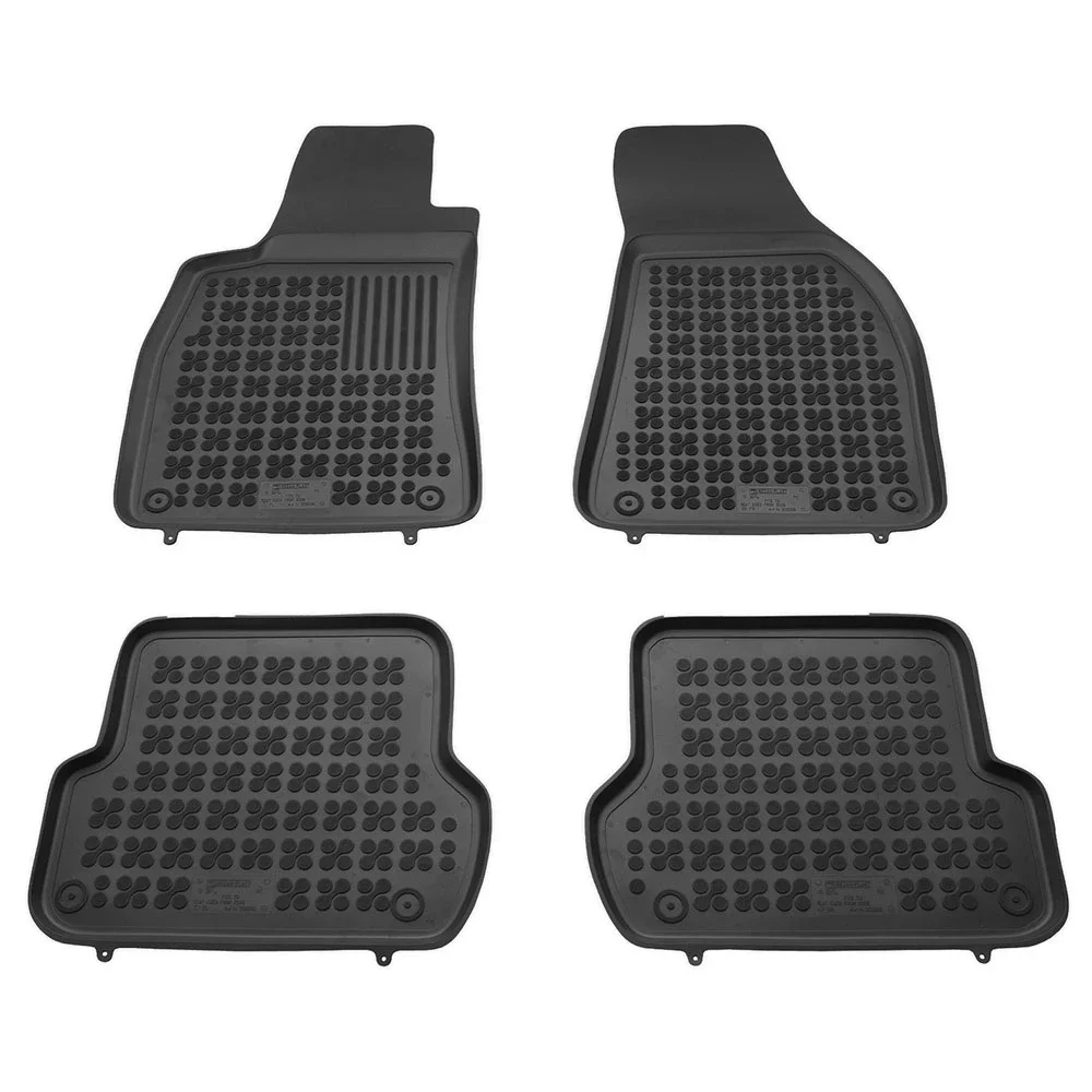 Φωτογραφία προϊόντος: Seat Exeo (2008-2013) λαστιχένια μαύρα πατάκια σκαφάκια Rezaw Plast - 4τμχ