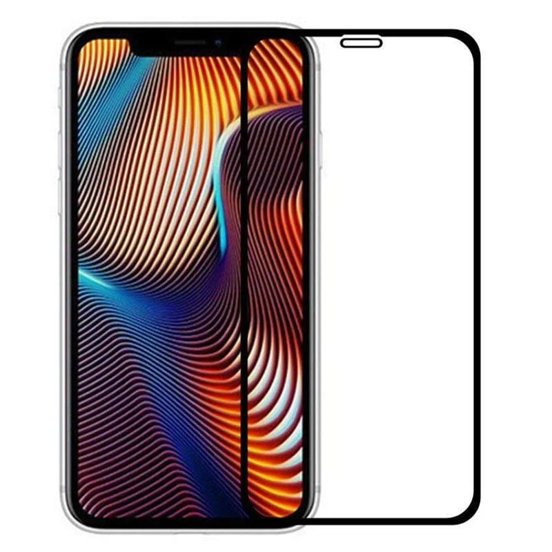 Φωτογραφία προϊόντος: Full Glue Full Face Tempered Glass Μαύρο (iPhone Xs MAX) oem