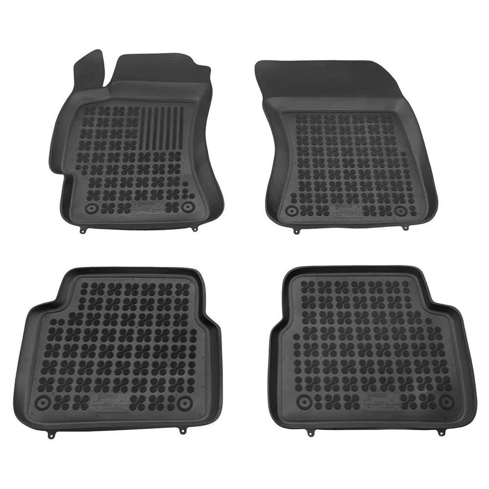 Φωτογραφία προϊόντος: Subaru Forester (2008-2013) λαστιχένια μαύρα πατάκια σκαφάκια Rezaw Plast - 4τμχ