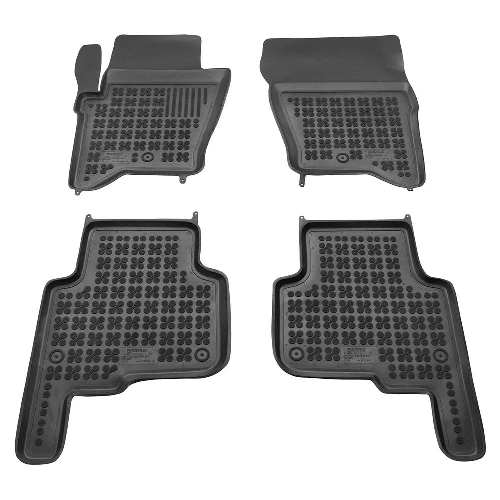 Φωτογραφία προϊόντος: Land Rover Discovery 3 (2004-2008) λαστιχένια μαύρα πατάκια σκαφάκια Rezaw Plast - 4τμχ