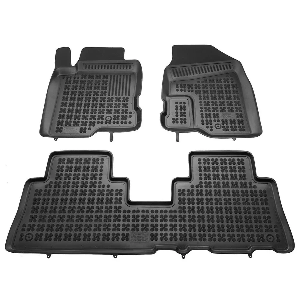 Φωτογραφία προϊόντος: Opel Antara (2006-2017) / Chevrolet Captiva (2006-2015) λαστιχένια μαύρα πατάκια σκαφάκια Rezaw Plast - 3τμχ