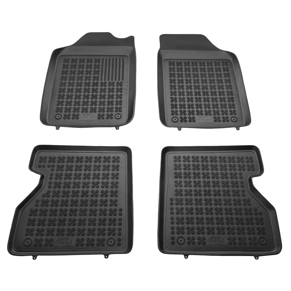 Φωτογραφία προϊόντος: Renault Kangoo (1998-2008) λαστιχένια μαύρα πατάκια σκαφάκια Rezaw Plast - 4τμχ