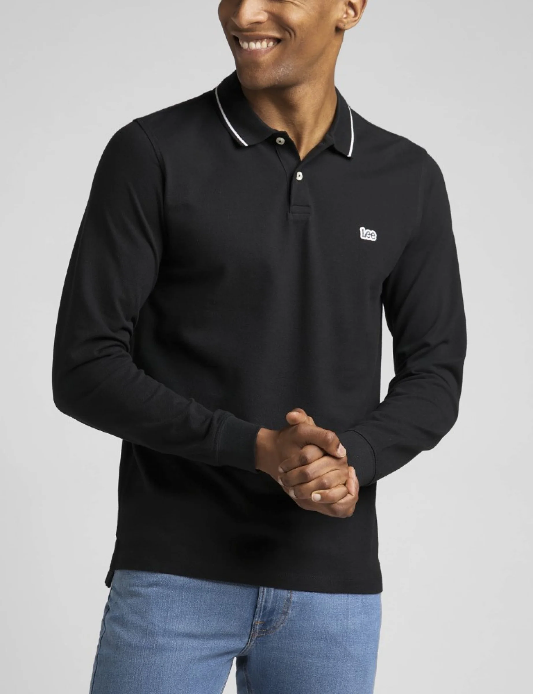 Φωτογραφία προϊόντος: Lee LEΕ POLO PIQUE BLACK L61VRL02