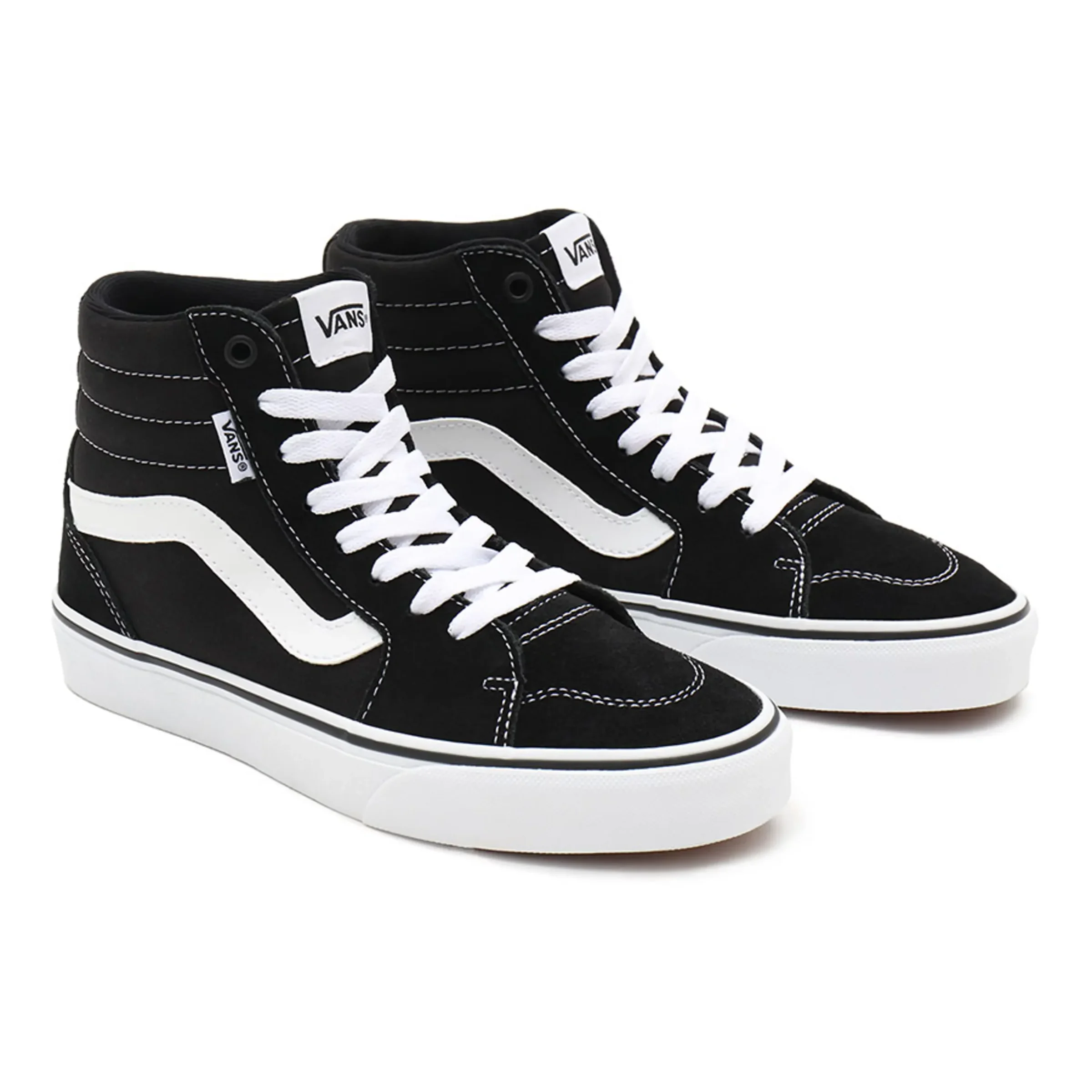 Φωτογραφία προϊόντος: VANS FILMORE HI (SUEDE/CANVAS ) VN0A5HZLIJU1 BLACK/WHITE