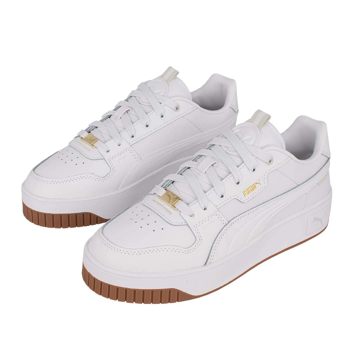 Φωτογραφία προϊόντος: PUMA CARINA STREET LUX 397487 01 (WHITE-GOLD)