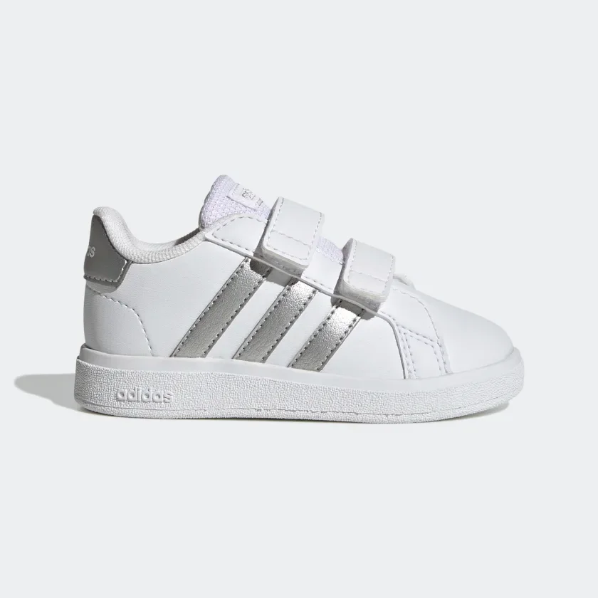 Φωτογραφία προϊόντος: ADIDAS GRAND COURT 2.0 CF I GW6526 WHITE-SILVER