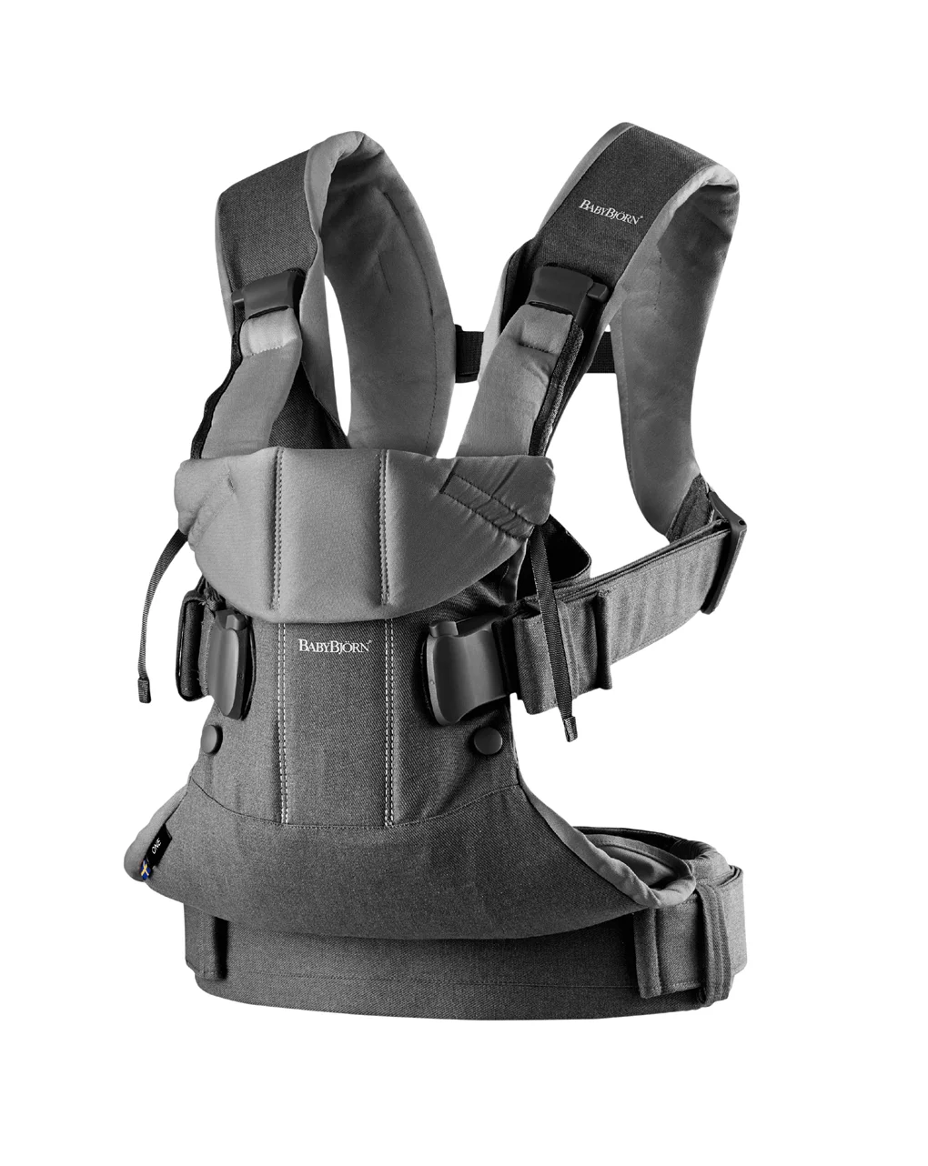 Φωτογραφία προϊόντος: ΜΑΡΣΙΠΟΣ BABY CARRIER ONE DENIM GREY/DARK GREY CO
