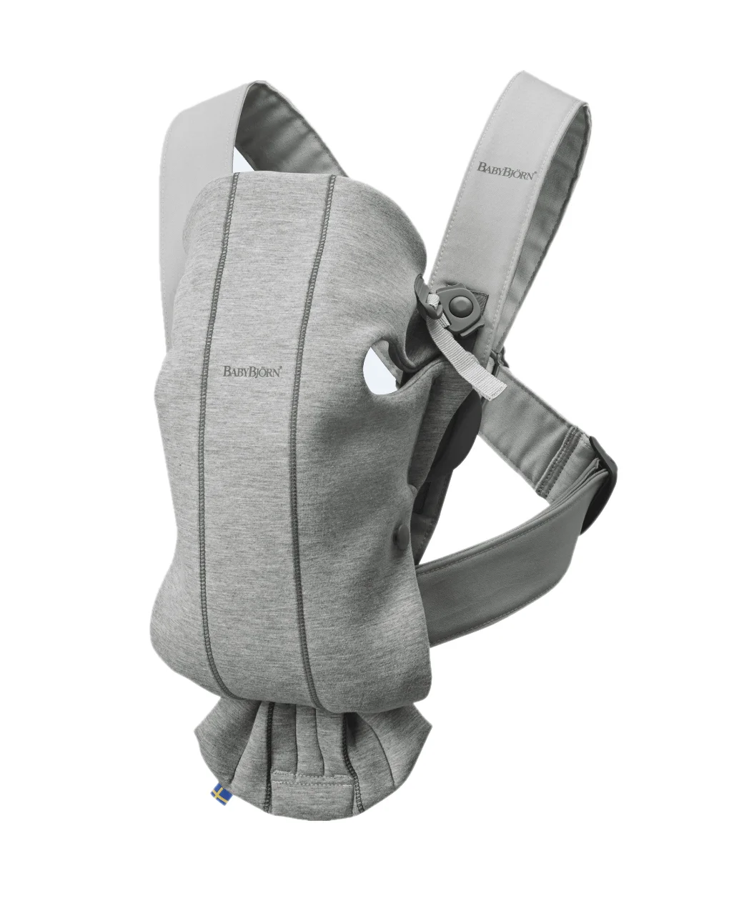 Φωτογραφία προϊόντος: ΜΑΡΣΙΠΟΣ BABYBJORN CARRIER MINI LIGHT GREY 3D JERSEY