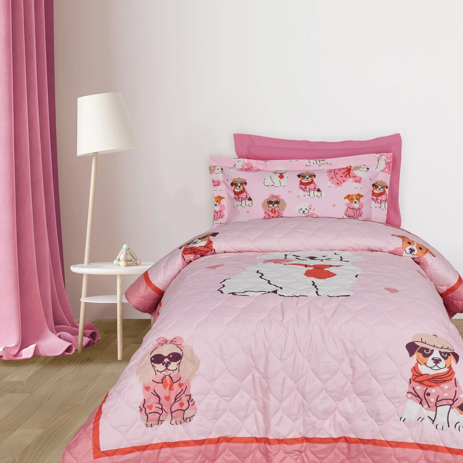 Φωτογραφία προϊόντος: Das home DAS KIDS ΚΟΥΒΕΡΛΙ ΜΟΝΟ 4938 PINK
