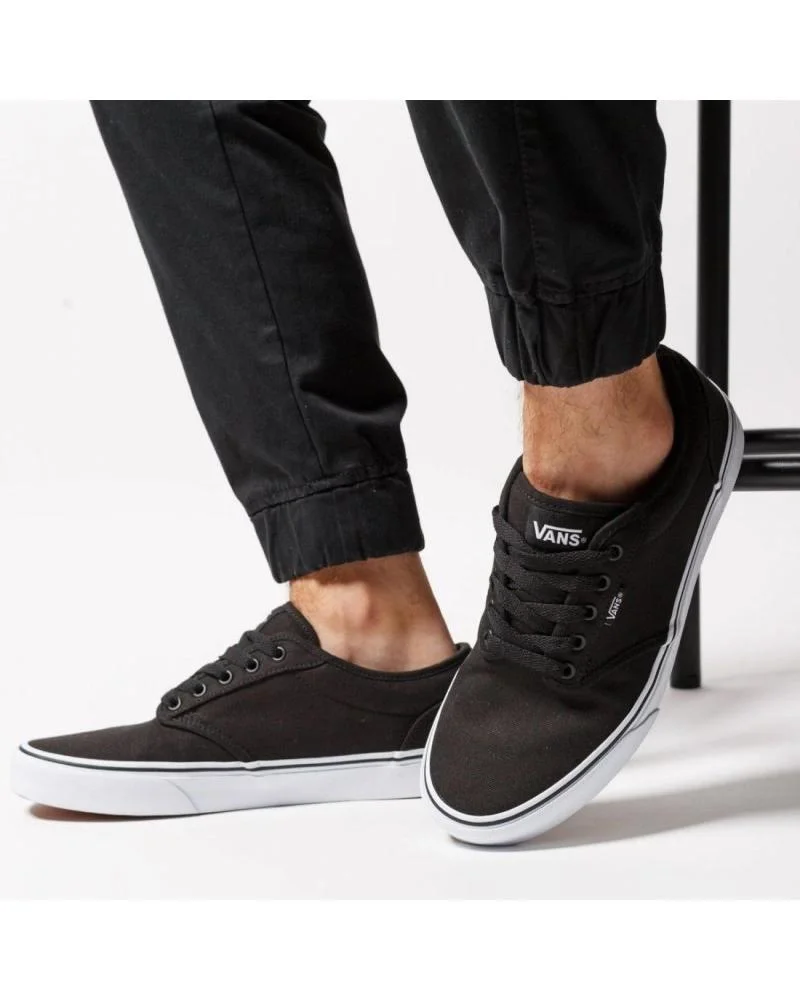 Φωτογραφία προϊόντος: VANS ATWOOD BLACK/WHITE CANVAS VN000TUY1871