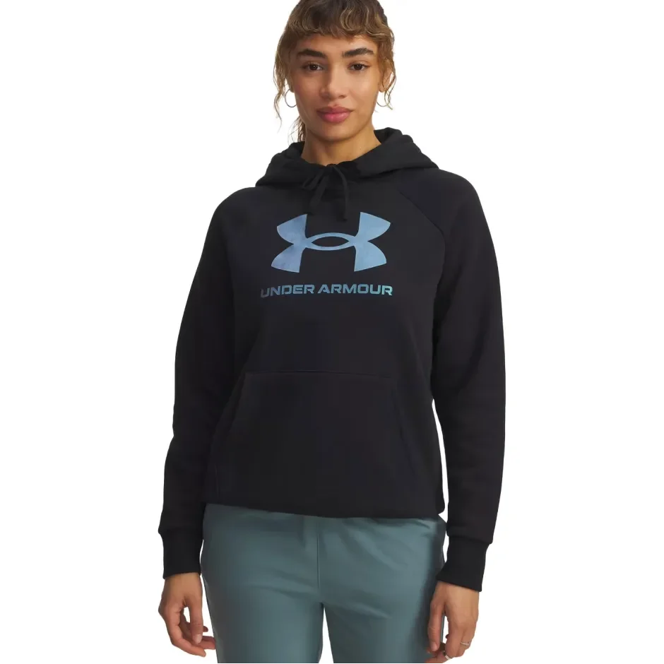 Φωτογραφία προϊόντος: UNDER ARMOUR RIVAL FLC SHIMMER HDY 6003710-007 BLACK