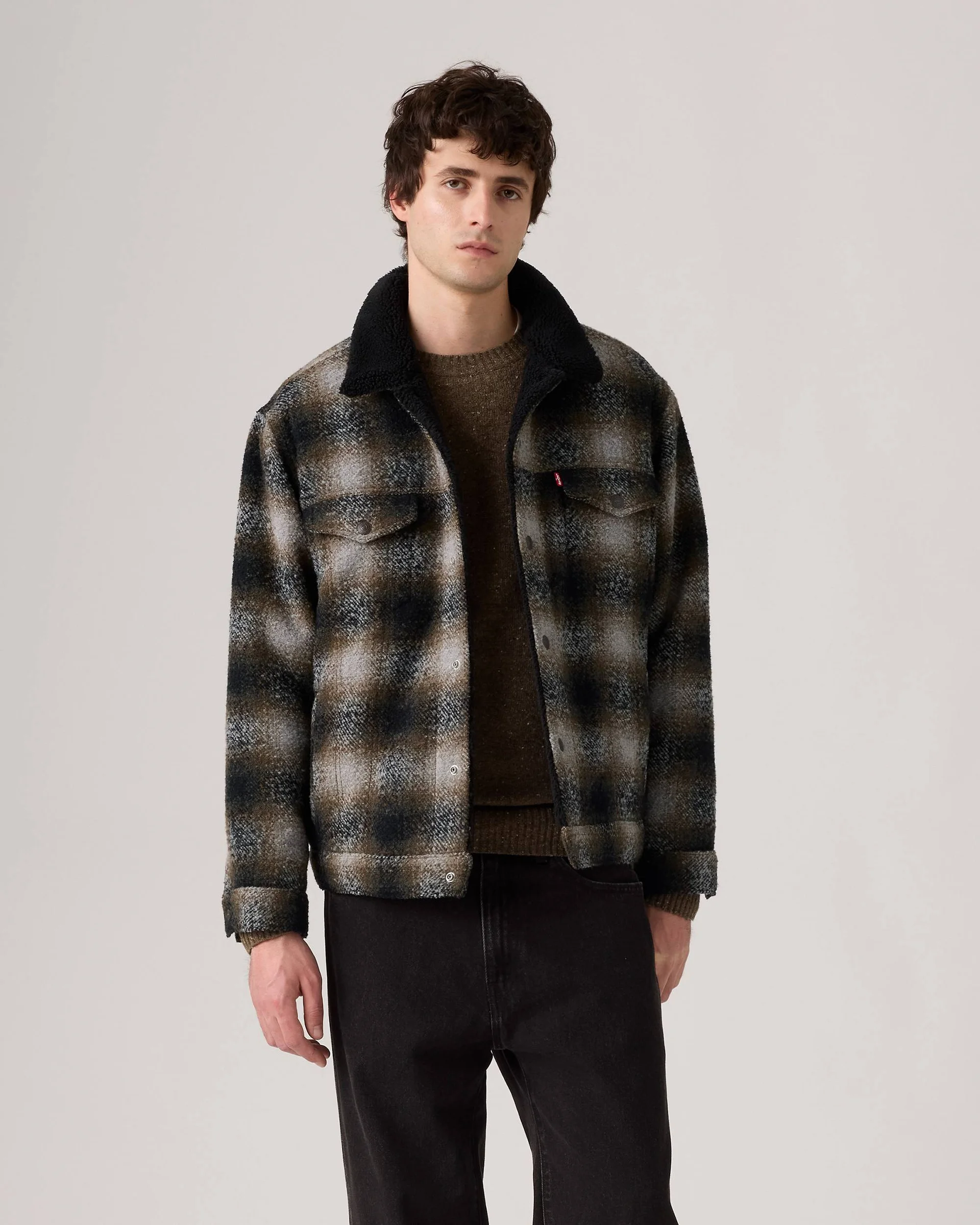 Φωτογραφία προϊόντος: LEVI'S LEVI+apos;S RELAXED FIT PLAID JACKET SHERPA A60300012