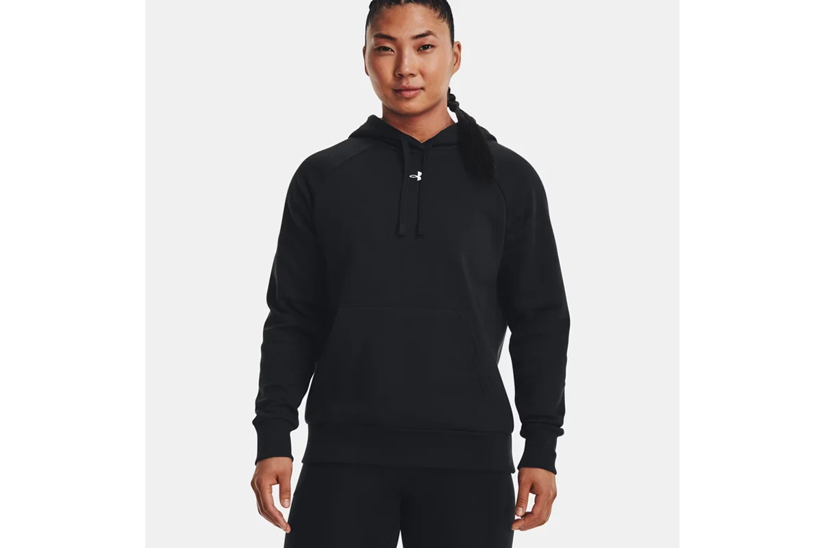 Φωτογραφία προϊόντος: UNDER ARMOUR RIVAL FLC HOODIE 1379500-001 BLACK