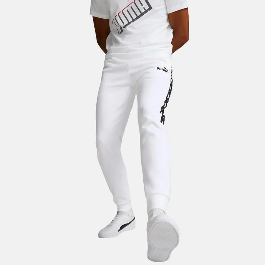 Φωτογραφία προϊόντος: PUMA ESSENTIALS TAPE SWEATPANTS PUMA WHITE 849042 02