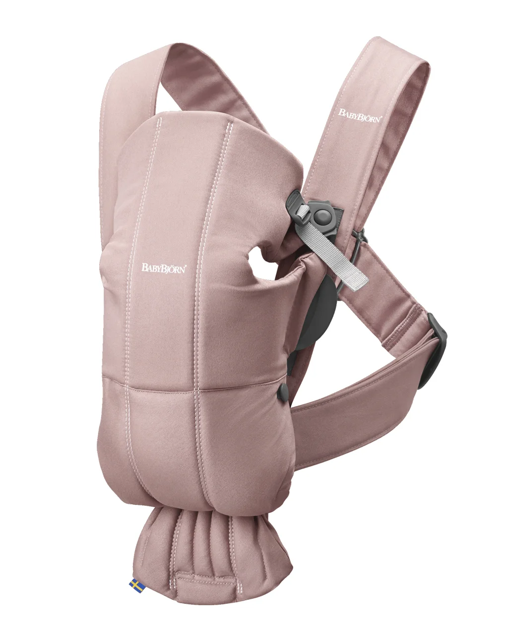 Φωτογραφία προϊόντος: ΜΑΡΣΙΠΟΣ BABYBJORN CARRIER MINI DUSTY PINK COTTON