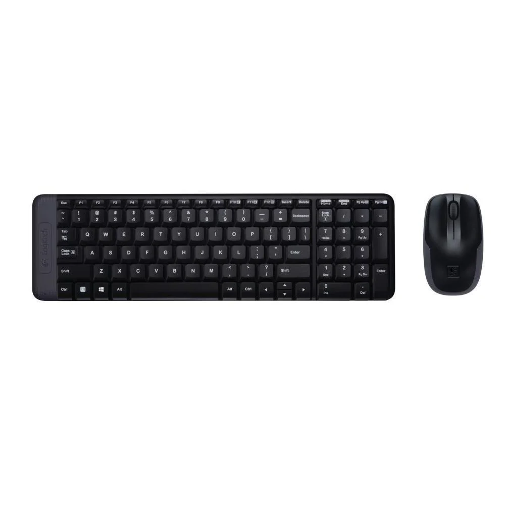 Φωτογραφία προϊόντος: Logitech MK220 Ασύρματο Σετ Πληκτρολόγιο & Ποντίκι Αγγλικό US