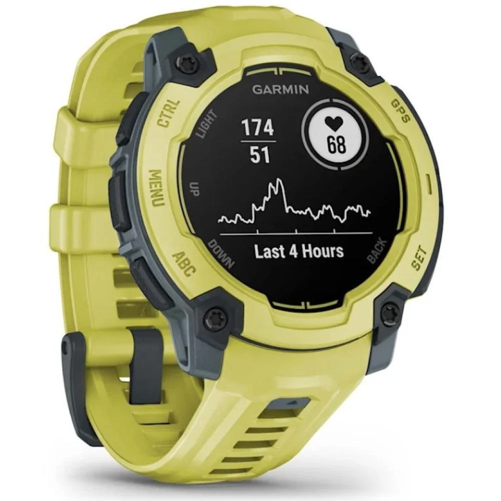 Φωτογραφία προϊόντος: Garmin Instinct E 45mm Αδιάβροχο Smartwatch με Παλμογράφο (Electric Lime with Electric Lime Band) – έως 60 δόσεις