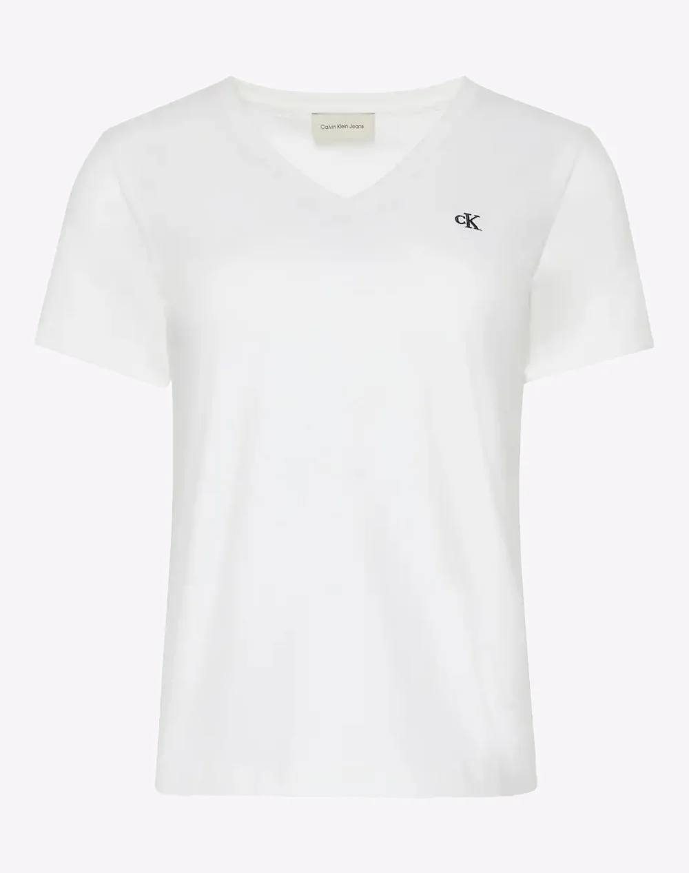 Φωτογραφία προϊόντος: CALVIN KLEIN ARCHIVE JERSEY V NECK T-SHIRT WOMEN CALVIN KLEIN ΛΕΥΚΟ (LV047B205G-YAA)