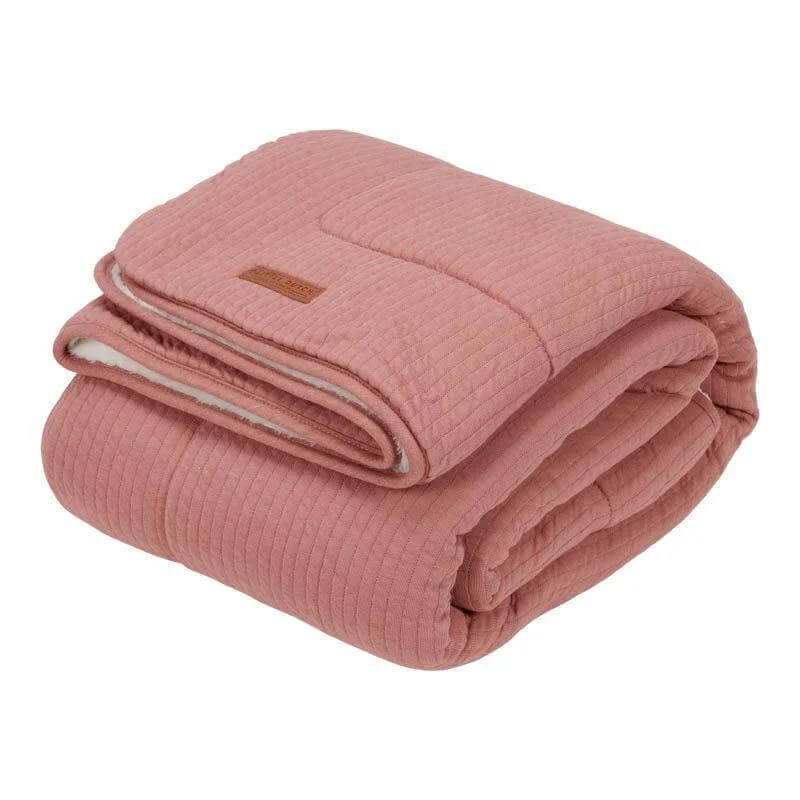 Φωτογραφία προϊόντος: LITTLE DUTCH. Κουβέρτα Pure Pink Blush 110 x140 - LD11030151
