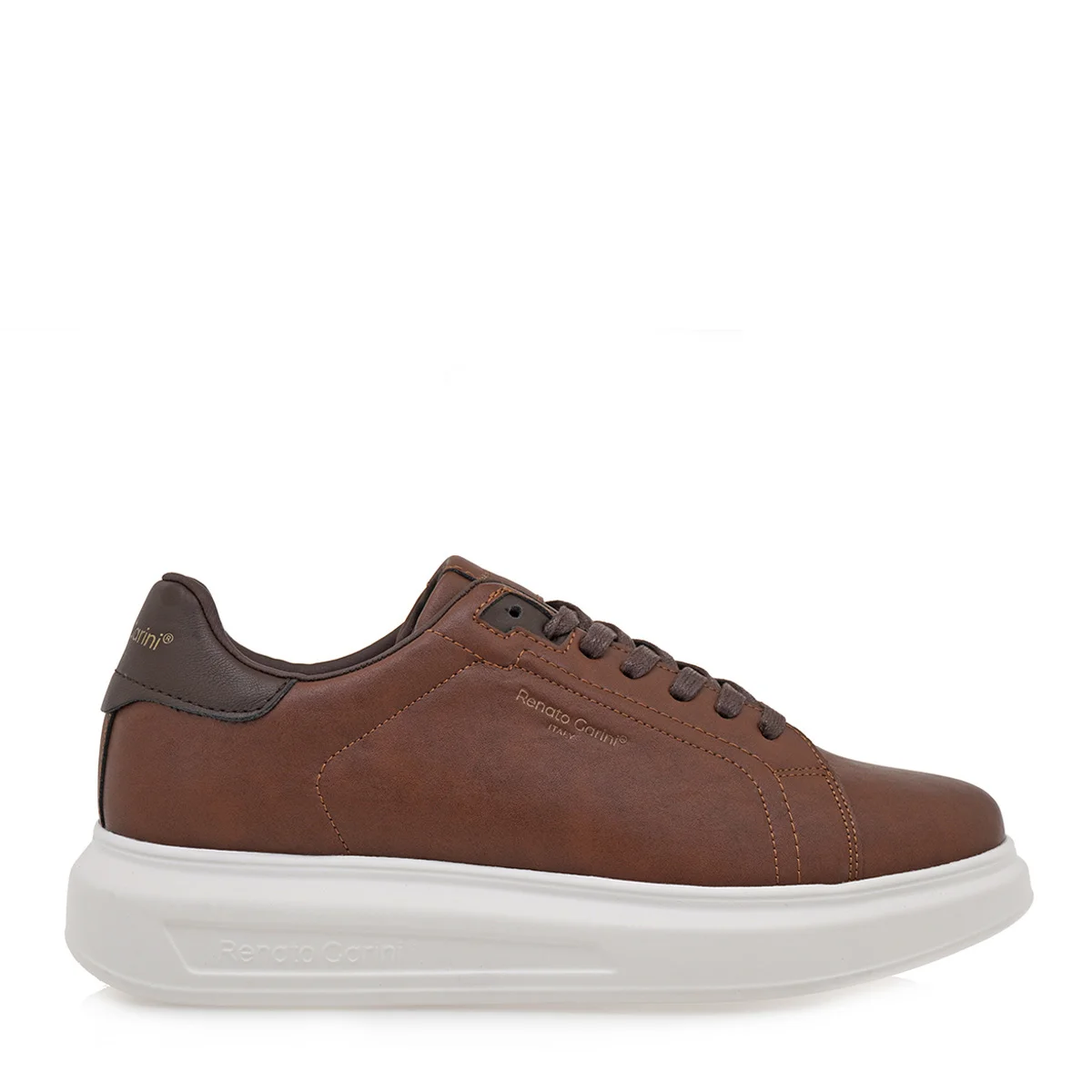 Φωτογραφία προϊόντος: ΑΝΔΡΙΚΑ SNEAKERS RENATO GARINI ΤΑΜΠΑ ΚΑΦΕ 700-710