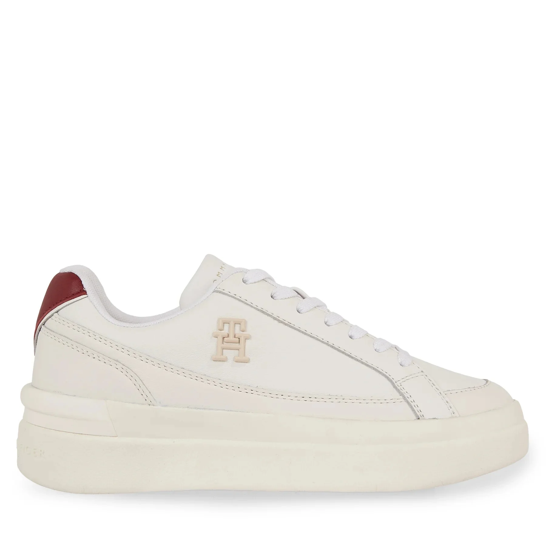 Φωτογραφία προϊόντος: ΓΥΝΑΙΚΕΙΑ SNEAKERS TOMMY HILFIGER TH ELEVATED COURT SNEAKER ANCIENT WHITE ΛΕΥΚΟ