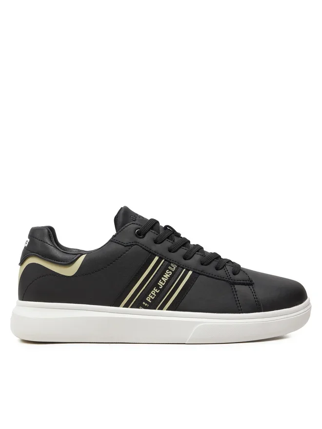 Φωτογραφία προϊόντος: ΑΝΔΡΙΚΑ SNEAKERS PEPE JEANS EATON STREET M BLACK ΜΑΥΡΟ