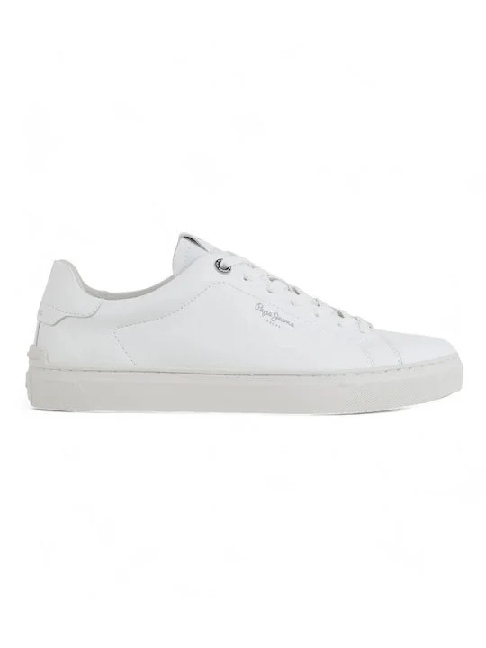 Φωτογραφία προϊόντος: ΑΝΔΡΙΚΑ SNEAKERS PEPE JEANS CAMDEN CLUB M WHITE ΛΕΥΚΟ
