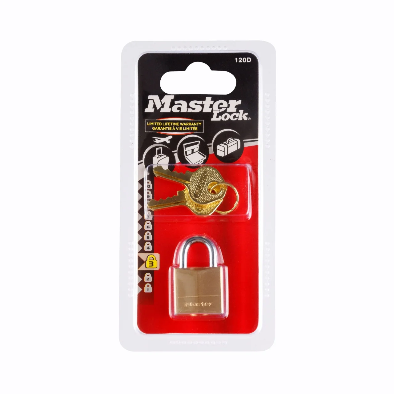 Φωτογραφία προϊόντος: Λουκέτο μπρούτζινο MASTER LOCK 20mm