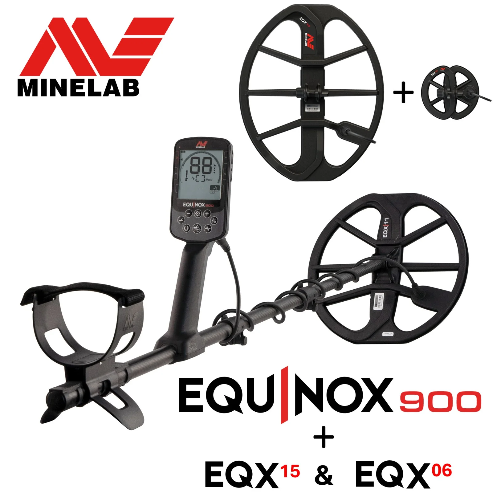 Φωτογραφία προϊόντος: MINELAB EQUINOX 900 ΜΕ ΤΡΕΙΣ ΔΙΣΚΟΥΣ 6, 11 ΚΑΙ 15 ΙΝΤΣΩΝ ΑΝΙΧΝΕΥΤΗΣ ΧΡΥΣΟΥ - ΑΝΙΧΝΕΥΤΗΣ ΜΕΤΑΛΛΩΝ