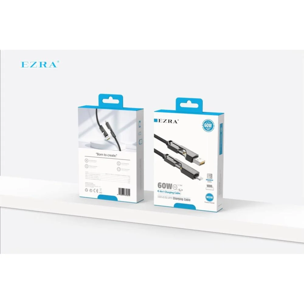 Φωτογραφία προϊόντος: Καλώδιο φόρτισης 4in1 60W EZRA