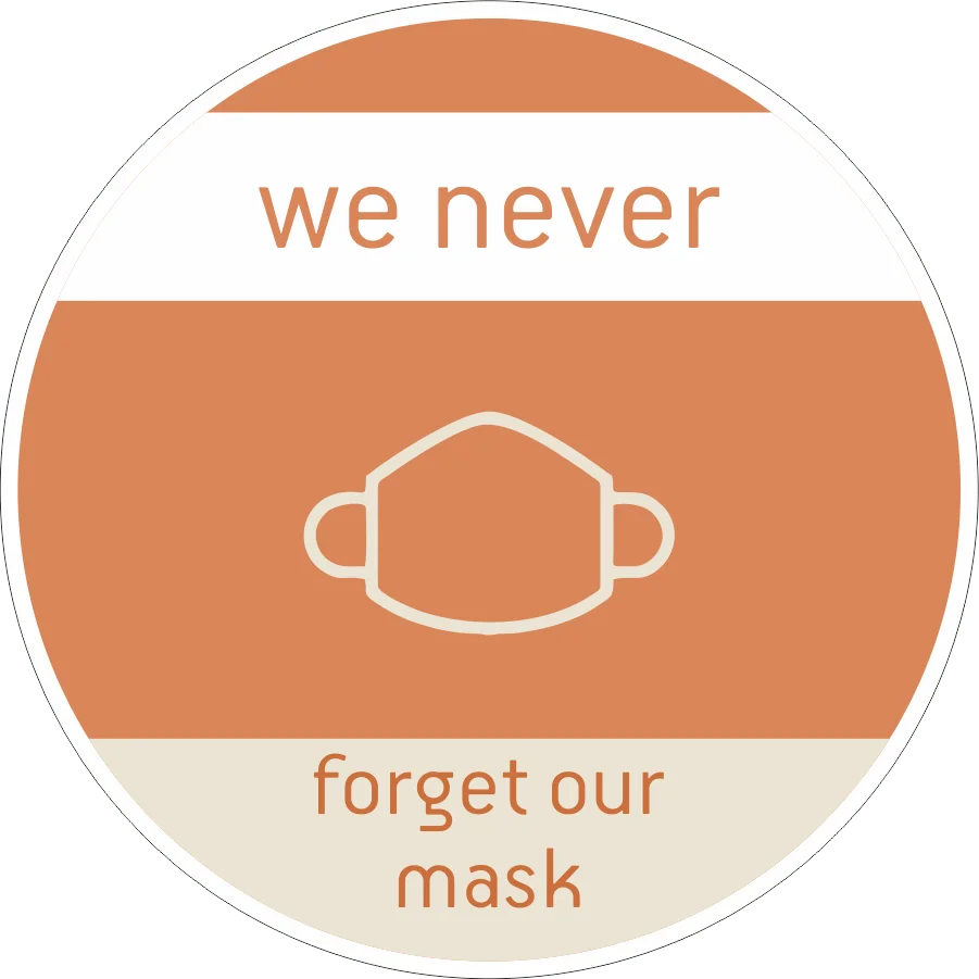 Φωτογραφία προϊόντος: Αυτοκόλλητο basic rules "Mask"
