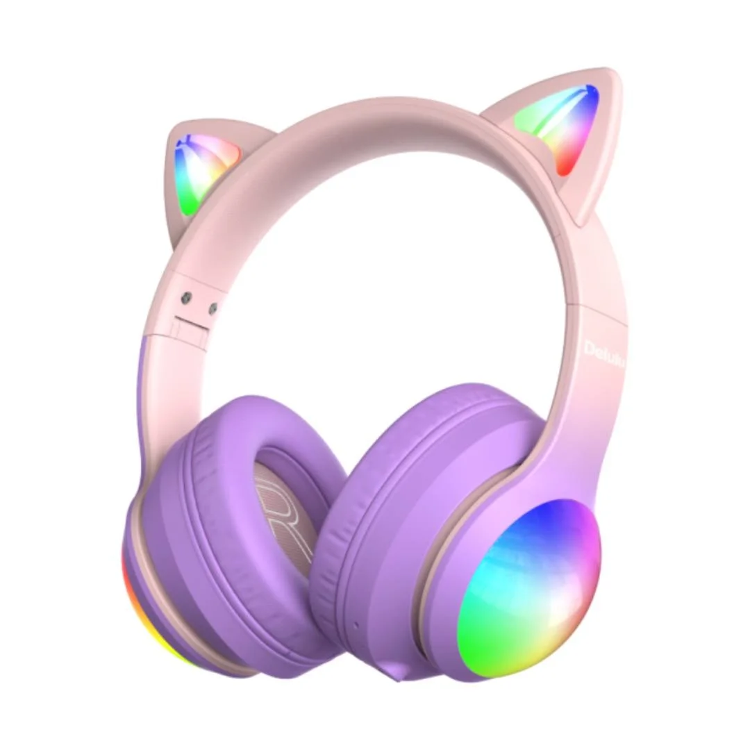 Φωτογραφία προϊόντος: KBMS632PNK Kiddoboo Delulu Bluetooth Headphones DiscoBeats Pink
