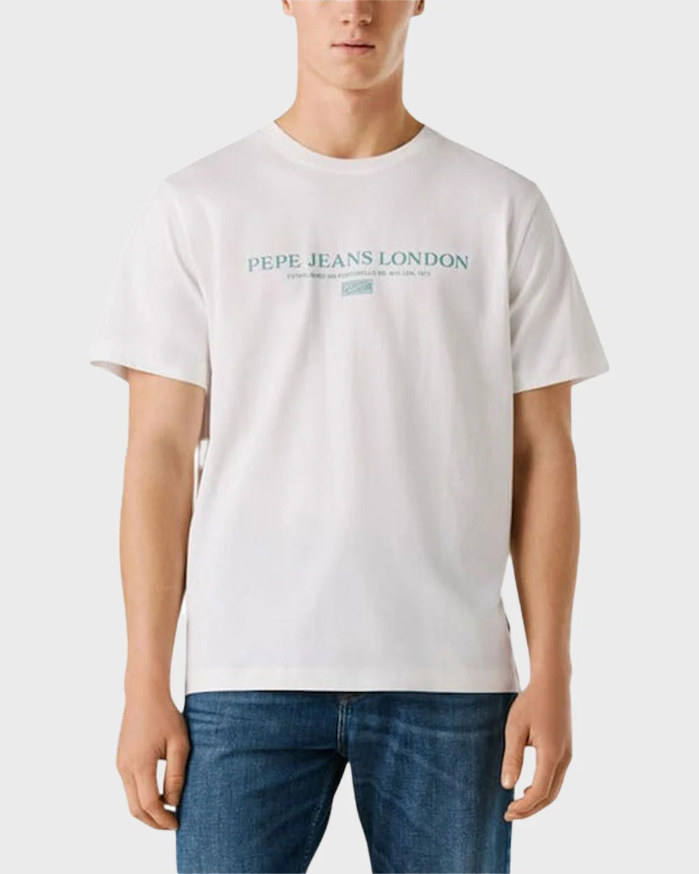 Φωτογραφία προϊόντος: ​Ανδρική Μπλούζα PEPE JEANS PM5010309-800 Άσπρο
