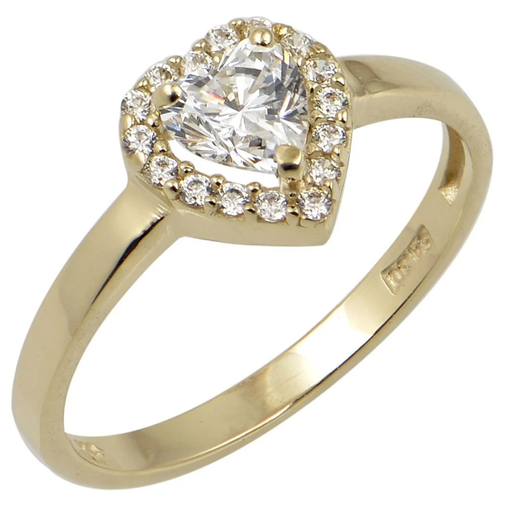 Φωτογραφία προϊόντος: fenixjewelry Χρυσο Δαχτυλίδι 14κ Ζιργκον Καρδια 3435Κ