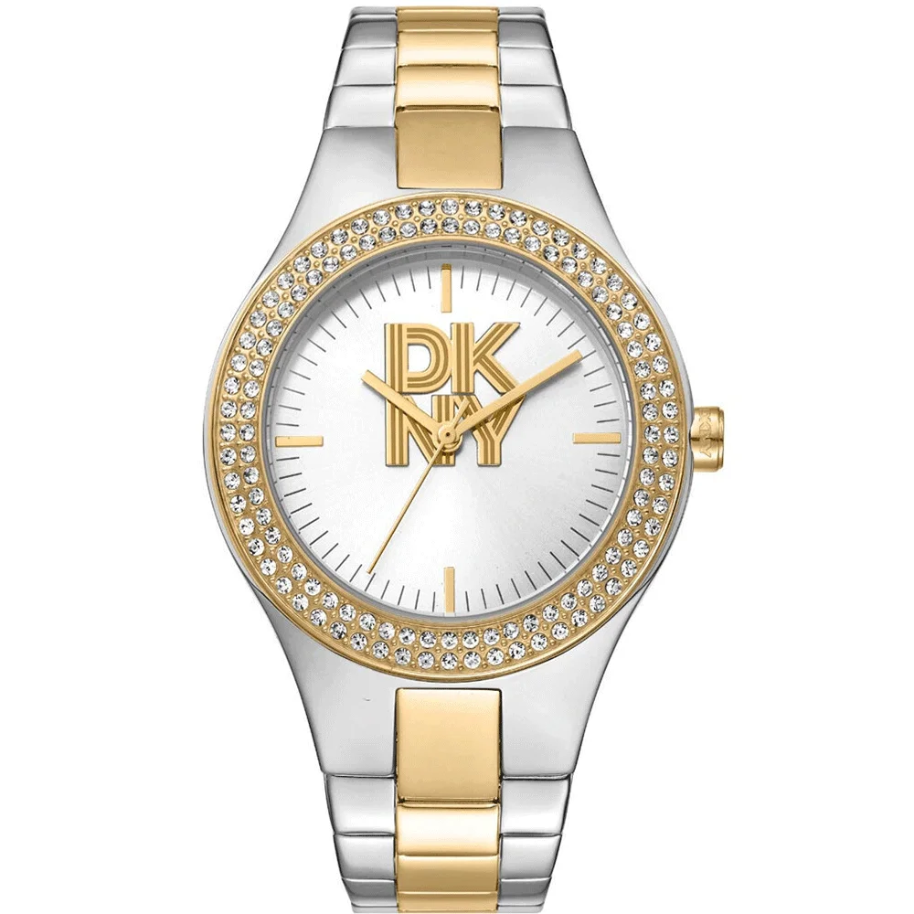 Φωτογραφία προϊόντος: DKNY Parsons Glitz, Women s Watch, Two Tone Stainless DK1L025M0075