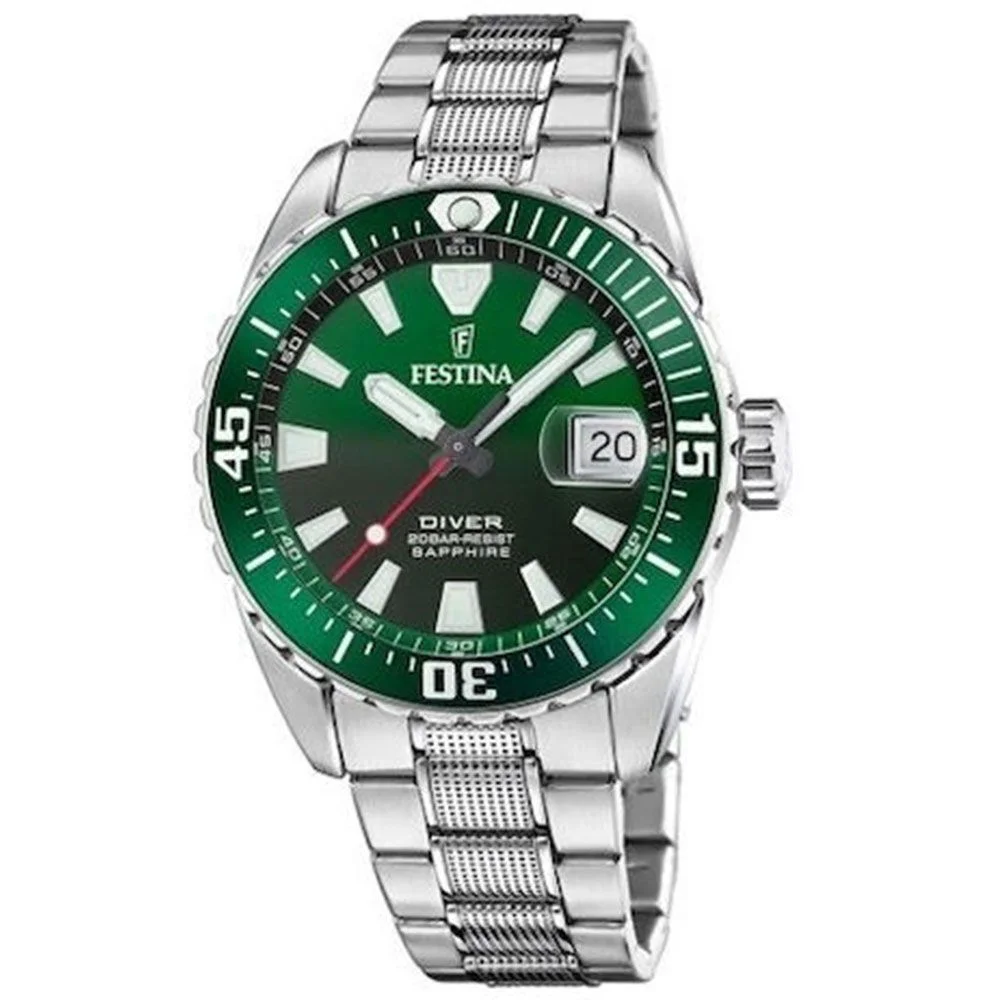 Φωτογραφία προϊόντος: Ρολόι festina Silver/Green F20669/2