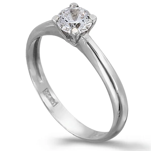 Φωτογραφία προϊόντος: fenixjewelry Χρυσό Μονόπετρο Δαχτυλίδι 14k 0497Λ1