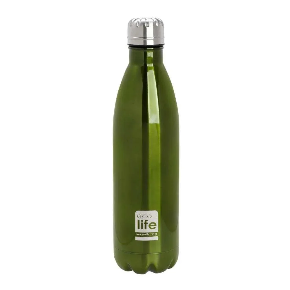 Φωτογραφία προϊόντος: Ecolife green thermos 750ml ανοξείδωτο θερμός