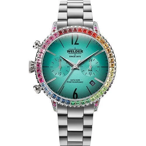 Φωτογραφία προϊόντος: Γυναικειο Ρολοι WELDER Royal Limited Edition Crystals Silver WWRC2075BSL