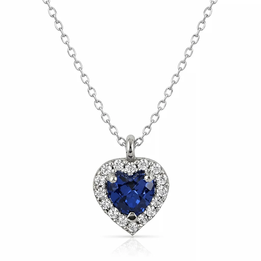Φωτογραφία προϊόντος: fenixjewelry Κολιε Γυναικειο Καρδια κ14 Λευκο Χρυσο Ζιργκον 6335Λ
